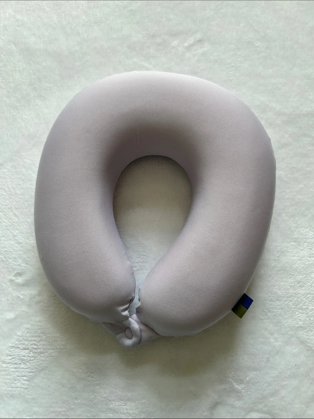 Travel Memory Foam Neck Pillow -Lavender